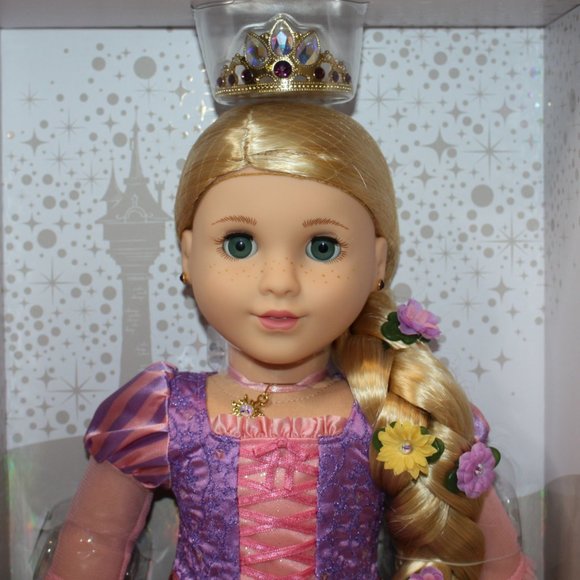 American Girl Rapunzel Limited Edition Disney Princess Collector Doll New in Box - Picture 4 of 10
